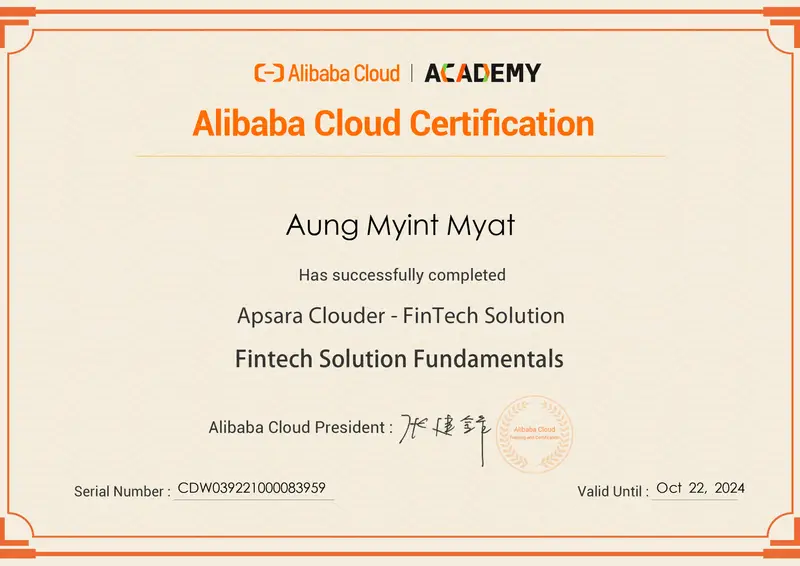 FinTech Solution Fundamentals
